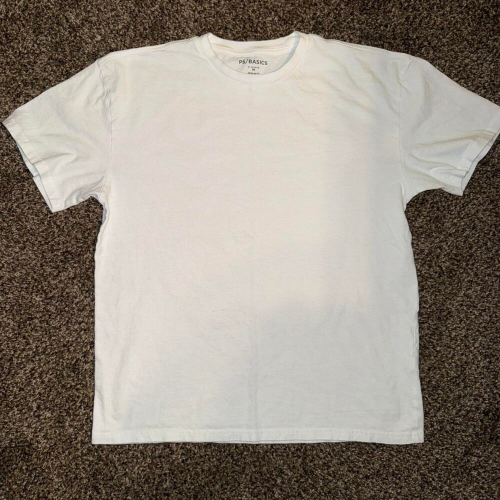 PacSun White Short Sleeve Tees Classic Crew Neck